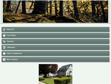 Tablet Screenshot of duboisfuneralhome.net